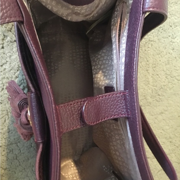 Vintage Kate Spade Suede Cowhide Leather Shoulder Bag - Picture 11 of 16